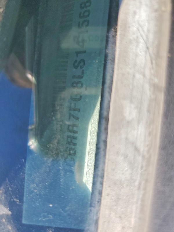53387706 :رقم المزاد ، 1C6RR7FG8LS141568 vin ، 2020 Ram 1500 Classic مزاد بيع