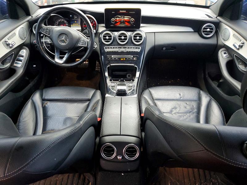 2017 Mercedes-benz C მანქანა იყიდება აუქციონზე, vin: 55SWF4KB8HU208640, აუქციონის ნომერი: 45933186