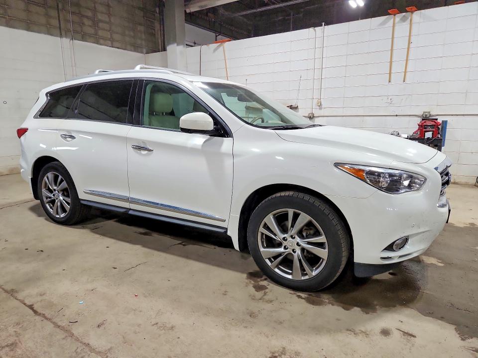 2013 Infiniti Jx35 მანქანა იყიდება აუქციონზე, vin: 5N1AL0MM5DC348031, აუქციონის ნომერი: 52663406