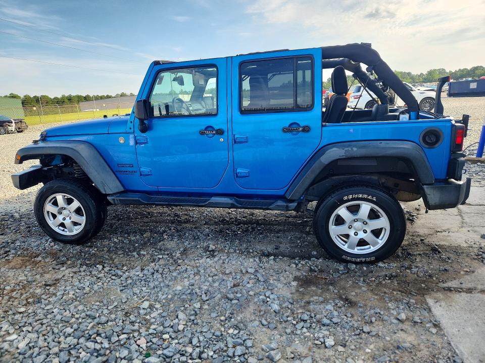 2015 Jeep Wrangler Unlimited მანქანა იყიდება აუქციონზე, vin: 1C4BJWDG8FL762340, აუქციონის ნომერი: 54129516