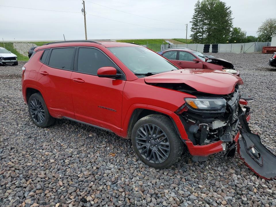 54142496 :رقم المزاد ، 3C4NJDCBXNT132782 vin ، 2022 Jeep Compass مزاد بيع
