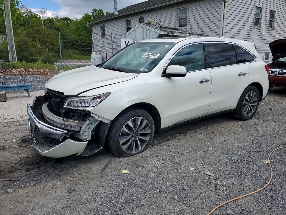 Продажа на аукционе авто 2016 Acura Mdx, vin: 5FRYD4H48GB041685, номер лота: 54002146