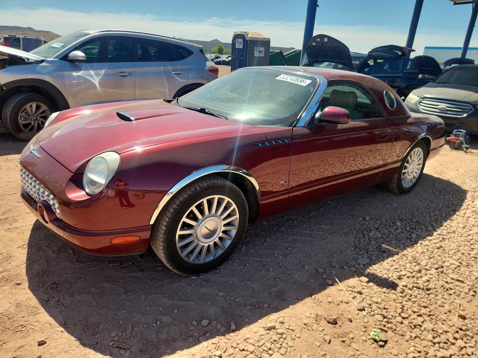 Продажа на аукционе авто 2004 Ford Thunderbird, vin: 1FAHP60A24Y107266, номер лота: 53042836