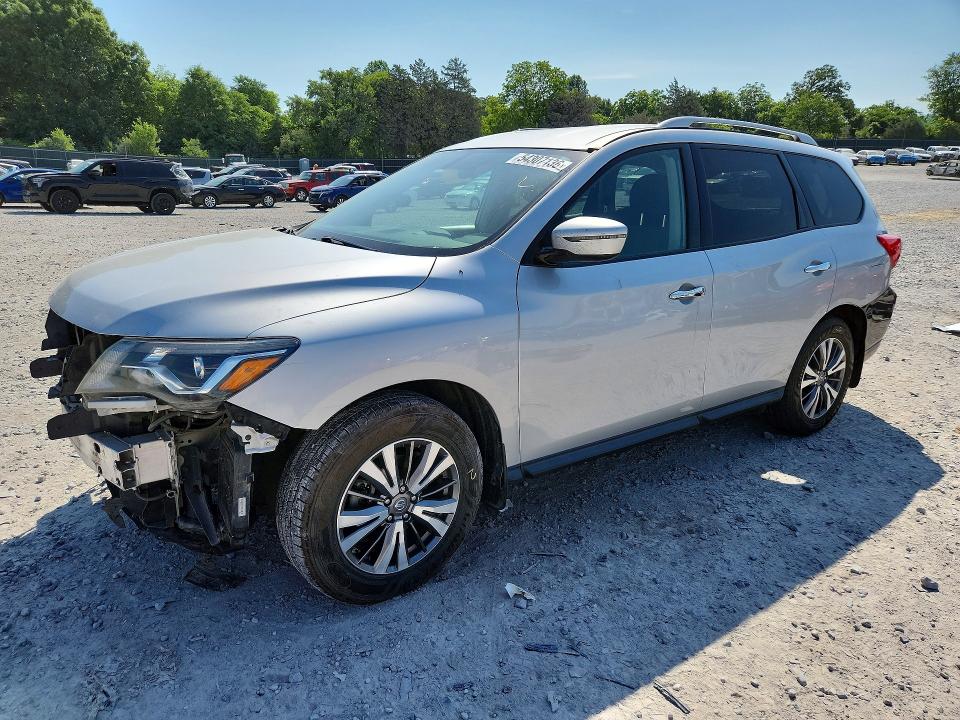 54307136 :رقم المزاد ، 5N1DR2MN5KC596695 vin ، 2019 Nissan Pathfinder مزاد بيع