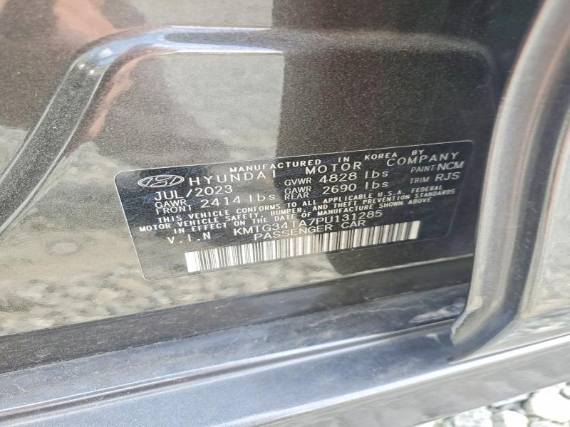 54797326 :رقم المزاد ، KMTG34TA7PU131285 vin ، 2023 Genesis G70 مزاد بيع