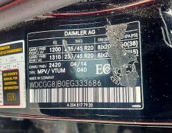 Продаж на аукціоні авто 2014 Mercedes-benz Glk, vin: WDCGG8JB0EG333686, номер лоту: 52962506