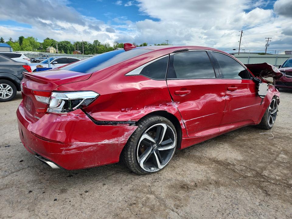 53911436 :رقم المزاد ، 1HGCV1F35JA073626 vin ، 2018 Honda Accord مزاد بيع