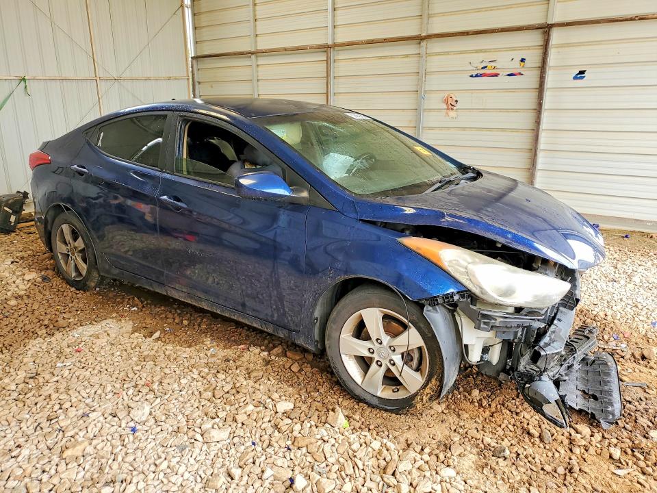 2013 Hyundai Elantra მანქანა იყიდება აუქციონზე, vin: KMHDH4AE2DU736850, აუქციონის ნომერი: 52582186