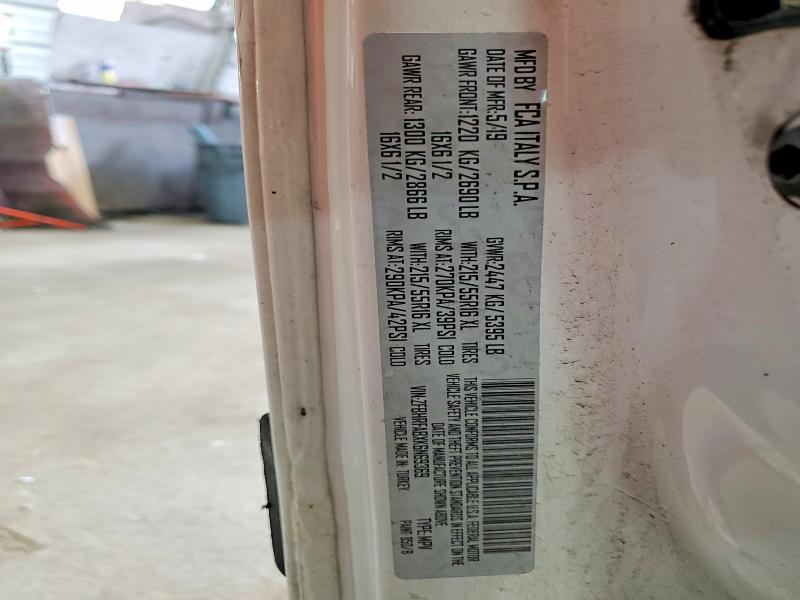 Продажа на аукционе авто 2019 Ram Promaster City, vin: ZFBHRFABXK6N69369, номер лота: 52896376