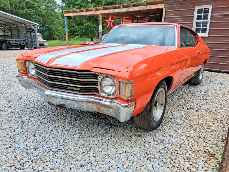 Aukcja sprzedaży 1972 Chevrolet Chevelle, vin: 1D37F2B562404, numer aukcji: 55673596