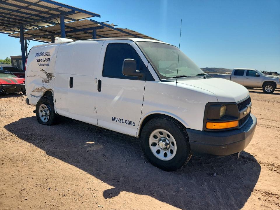 52518176 :رقم المزاد ، 1GCSGAFX9E1103028 vin ، 2014 Chevrolet Express G1500 مزاد بيع