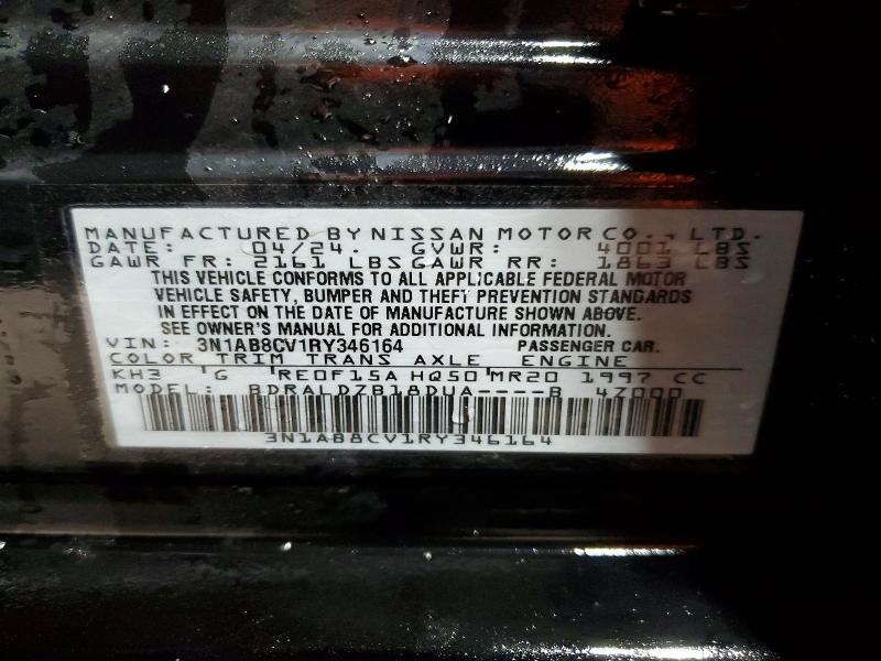 Продажа на аукционе авто 2024 Nissan Sentra, vin: 3N1AB8CV1RY346164, номер лота: 53523036