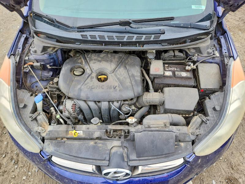 2013 Hyundai Elantra მანქანა იყიდება აუქციონზე, vin: 5NPDH4AEXDH446824, აუქციონის ნომერი: 52029166