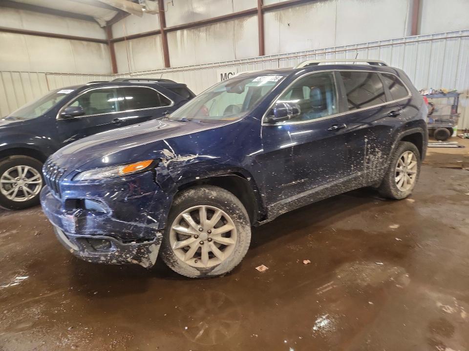 52172476 :رقم المزاد ، 1C4PJMDS3FW741134 vin ، 2015 Jeep Cherokee مزاد بيع