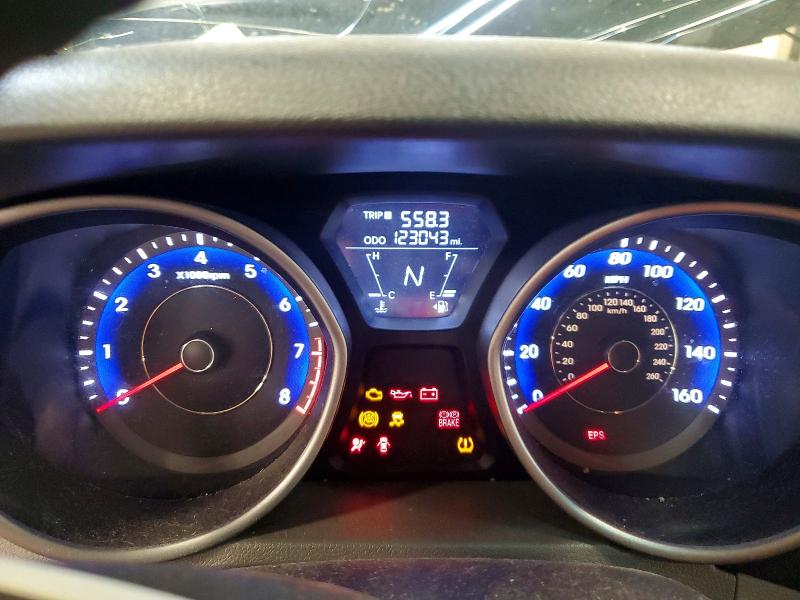 2012 Hyundai Elantra მანქანა იყიდება აუქციონზე, vin: KMHDH4AE0CU361779, აუქციონის ნომერი: 53844366