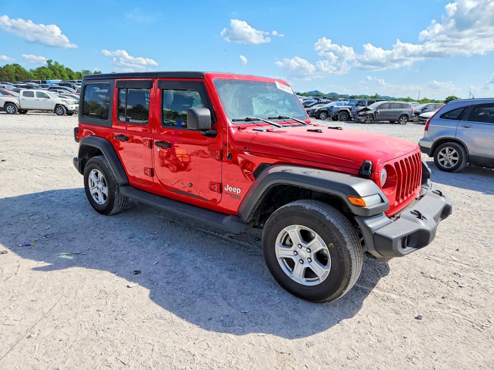 Продаж на аукціоні авто 2020 Jeep Wrangler Unlimited, vin: 1C4HJXDGXLW144088, номер лоту: 53841076