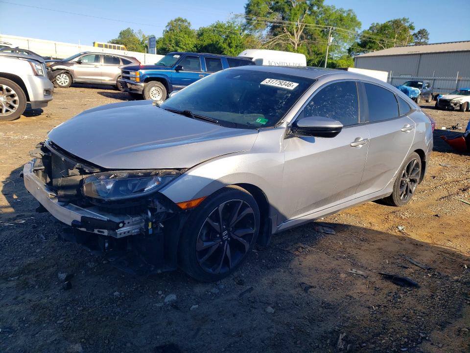 2020 Honda Civic მანქანა იყიდება აუქციონზე, vin: 2HGFC2F88LH521219, აუქციონის ნომერი: 51779346