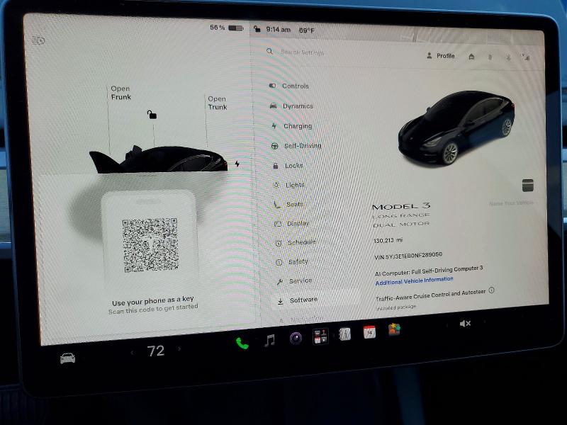 Продаж на аукціоні авто 2022 Tesla Model 3, vin: 5YJ3E1EB0NF289050, номер лоту: 53635286