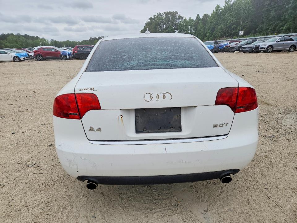 Продаж на аукціоні авто 2007 Audi A4, vin: WAUAF78E47A131865, номер лоту: 52776966
