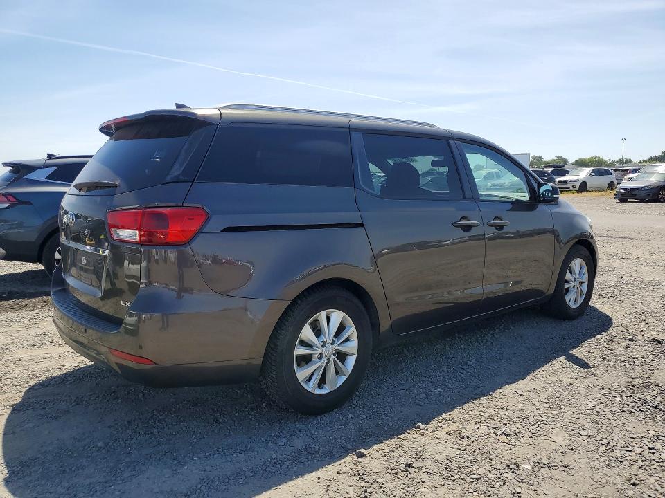 2016 Kia Sedona მანქანა იყიდება აუქციონზე, vin: KNDMB5C18G6151446, აუქციონის ნომერი: 53175416