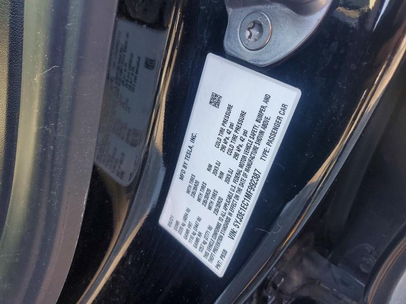 Aukcja sprzedaży 2021 Tesla Model 3, vin: 5YJ3E1EC1MF992387, numer aukcji: 54874436