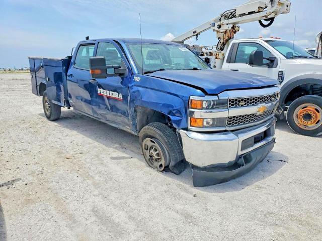 52728436 :رقم المزاد ، 1GC1CREG0KF256502 vin ، 2019 Chevrolet Silverado مزاد بيع