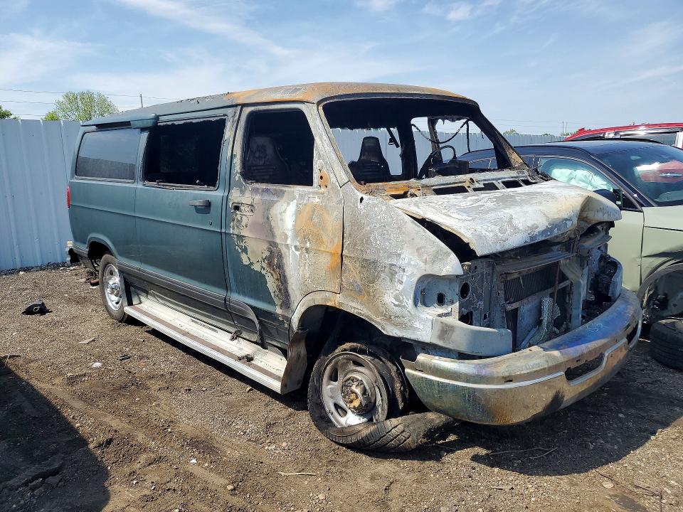 1999 Dodge Ram Wagon მანქანა იყიდება აუქციონზე, vin: 2B4JB25Y4XK572154, აუქციონის ნომერი: 55143166