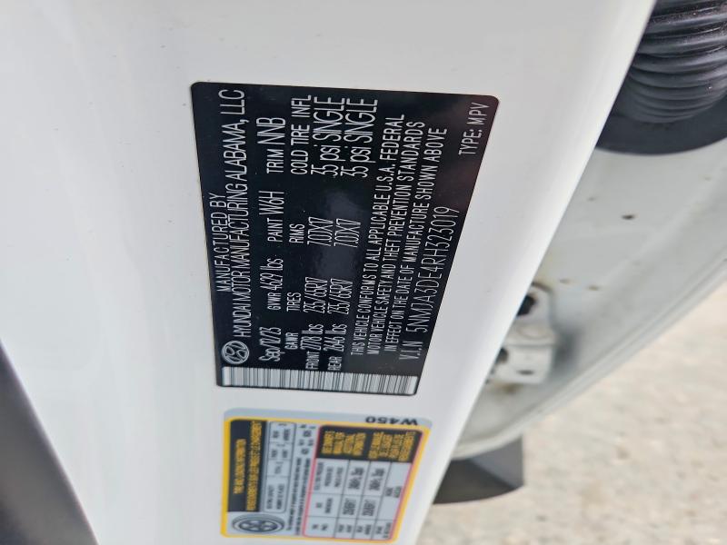 2024 Hyundai Tucson მანქანა იყიდება აუქციონზე, vin: 5NMJA3DE4RH323019, აუქციონის ნომერი: 52579126