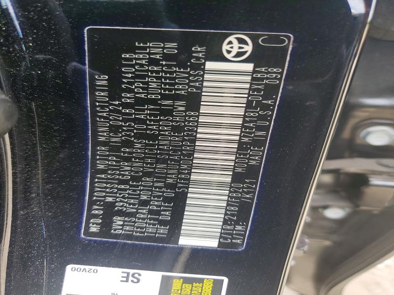 53565826 :رقم المزاد ، 5YFB4MDE1RP133668 vin ، 2024 Toyota Corolla مزاد بيع