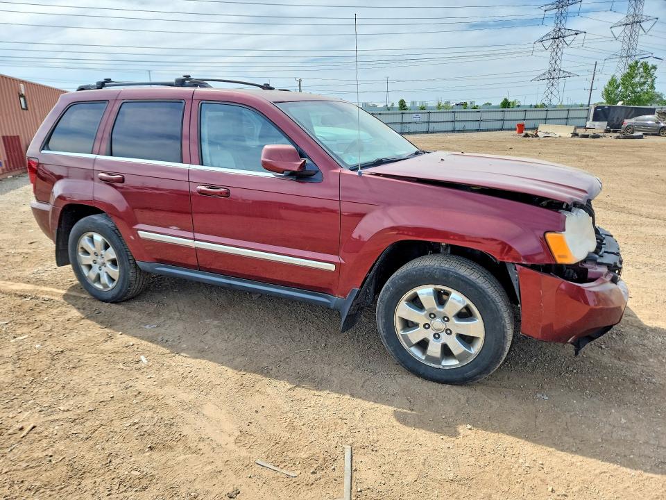 2008 Jeep Grand Cherokee მანქანა იყიდება აუქციონზე, vin: 1J8HR58278C100837, აუქციონის ნომერი: 55403176