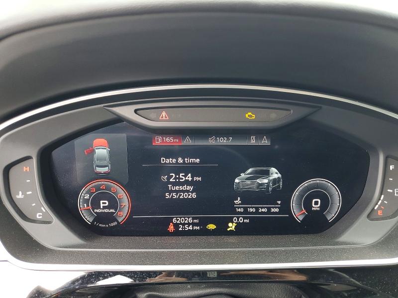 51820236 :رقم المزاد ، WAU8DAF89KN018168 vin ، 2019 Audi A8 مزاد بيع