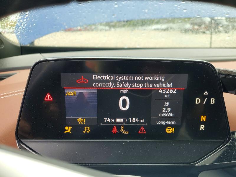 2022 Volkswagen Id.4 მანქანა იყიდება აუქციონზე, vin: WVGUNPE22NP048521, აუქციონის ნომერი: 51772786