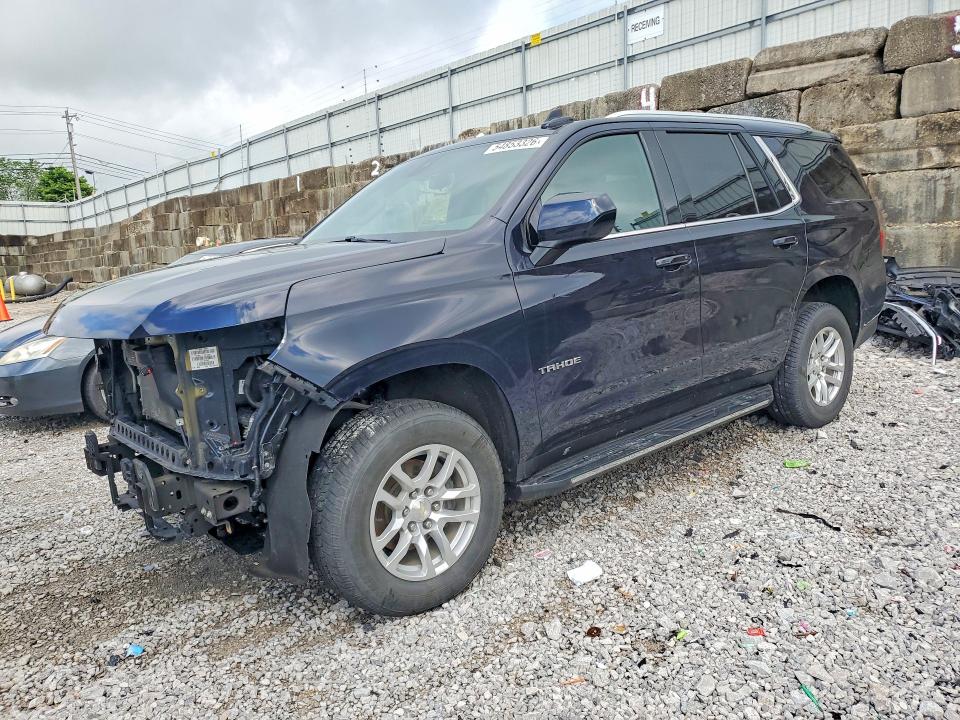 54853326 :رقم المزاد ، 1GNSKMKD4MR276183 vin ، 2021 Chevrolet Tahoe مزاد بيع