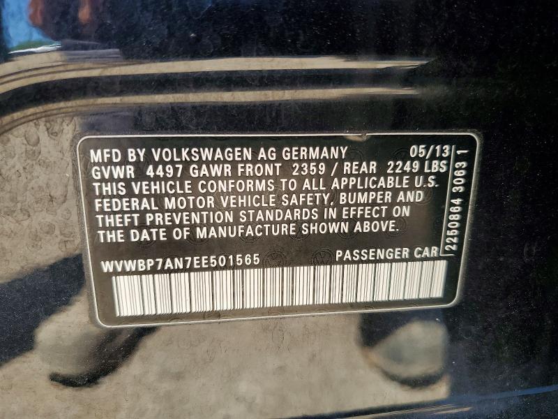 Продажа на аукционе авто 2014 Volkswagen Cc, vin: WVWBP7AN7EE501565, номер лота: 55531016