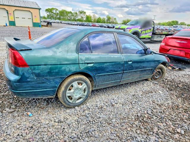 Продажа на аукционе авто 2002 Honda Civic, vin: 2HGES26722H512553, номер лота: 51891456