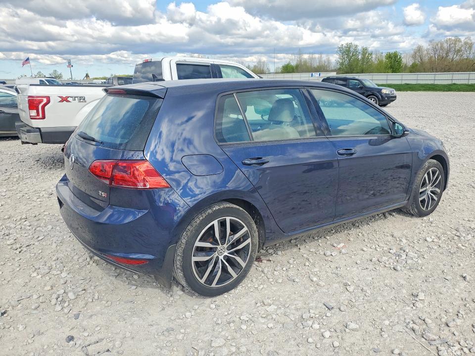 Продаж на аукціоні авто 2016 Volkswagen Golf, vin: 3VW217AU1GM037000, номер лоту: 52122856