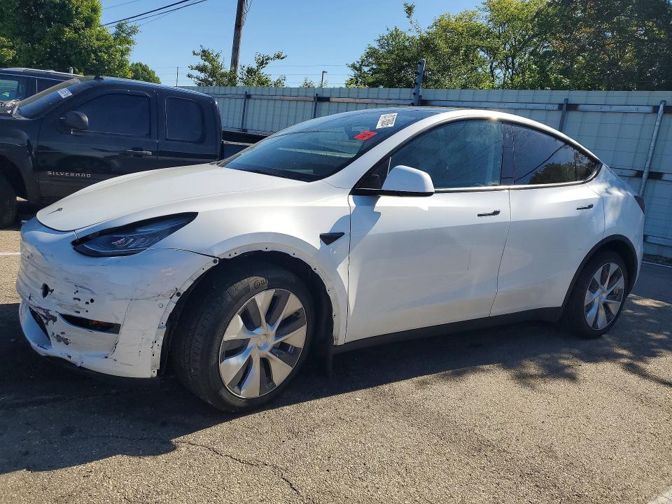 Продажа на аукционе авто 2021 Tesla Model Y, vin: 5YJYGDEE3MF188465, номер лота: 52176886
