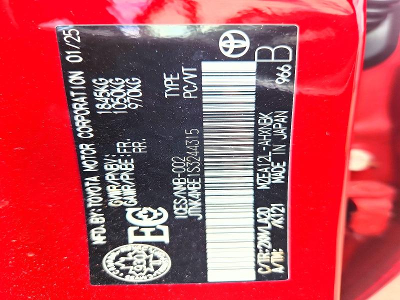 54979966 :رقم المزاد ، JTNK4MBE1S3244315 vin ، 2025 Toyota Corolla مزاد بيع