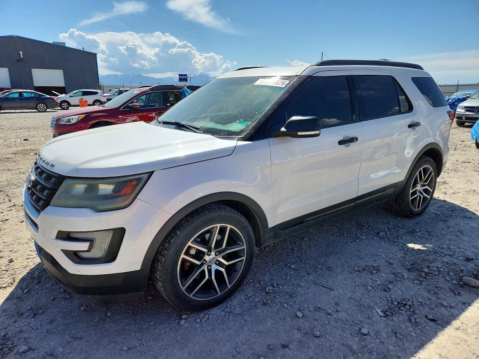 2016 Ford Explorer მანქანა იყიდება აუქციონზე, vin: 1FM5K8GT7GGC09523, აუქციონის ნომერი: 51839576
