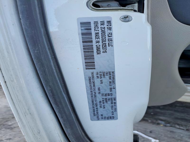 2020 Dodge Grand Caravan მანქანა იყიდება აუქციონზე, vin: 2C4RDGCG0LR253715, აუქციონის ნომერი: 52482006