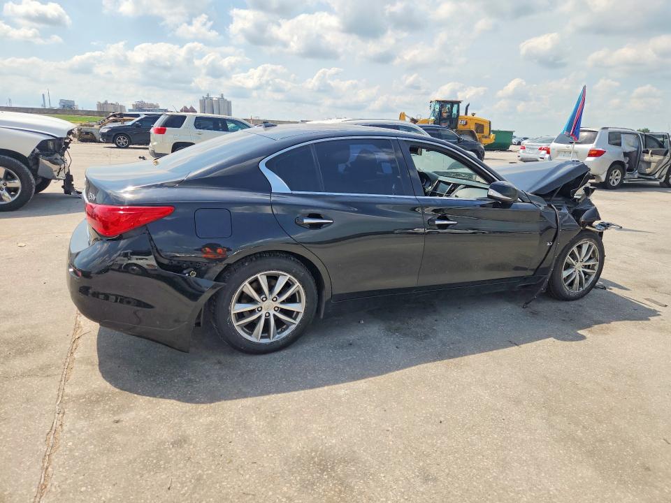 2015 Infiniti Q50 მანქანა იყიდება აუქციონზე, vin: JN1BV7AR6FM423654, აუქციონის ნომერი: 53780576