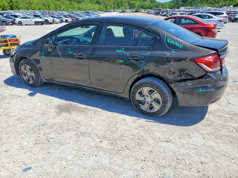 53279756 :رقم المزاد ، 19XFB2F53DE001255 vin ، 2013 Honda Civic مزاد بيع