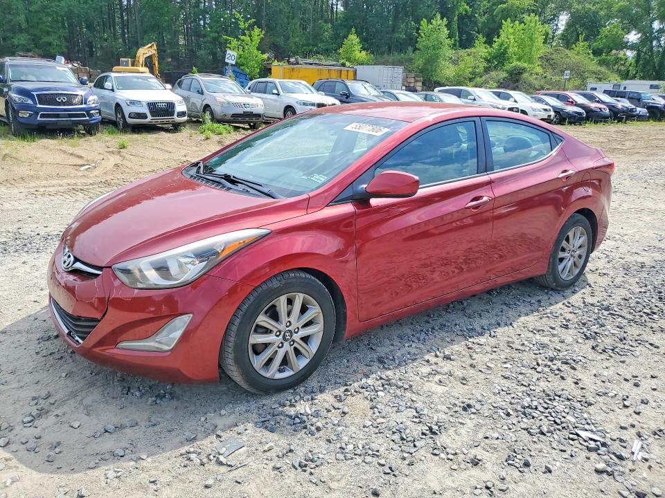 Auction sale of the 2014 Hyundai Elantra, vin: 5NPDH4AE2EH532484, lot number: 55077806