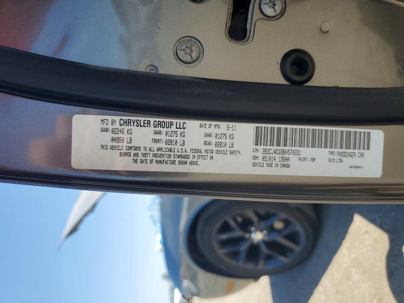 2011 Dodge Challenger მანქანა იყიდება აუქციონზე, vin: 2B3CJ4DG9BH570331, აუქციონის ნომერი: 53378896