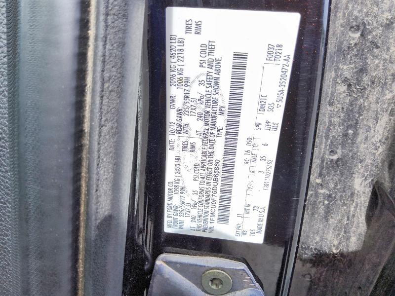 Продажа на аукционе авто 2013 Ford Escape, vin: 1FMCU0F76DUB65860, номер лота: 54203916