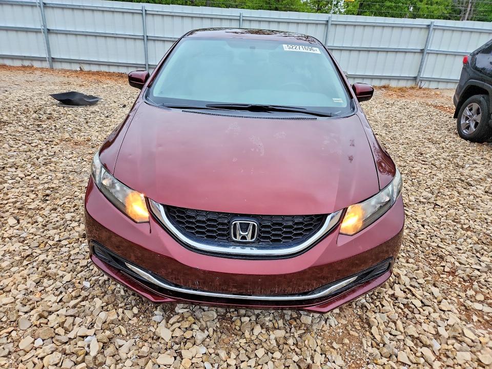 52271696 :رقم المزاد ، 19XFB2F59FE117627 vin ، 2015 Honda Civic مزاد بيع