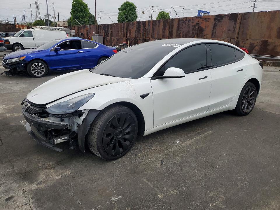 53843346 :رقم المزاد ، 5YJ3E1EA6PF585278 vin ، 2023 Tesla Model 3 مزاد بيع