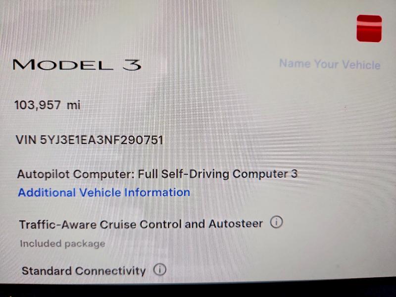 Продажа на аукционе авто 2022 Tesla Model 3, vin: 5YJ3E1EA3NF290751, номер лота: 55013486