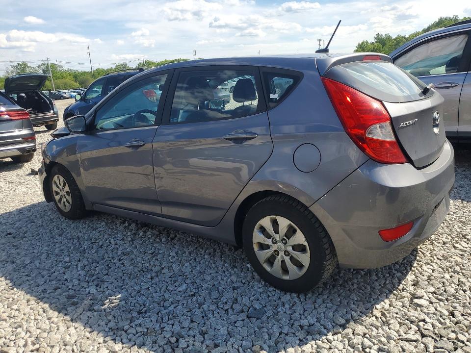 55020446 :رقم المزاد ، KMHCT5AE4FU209489 vin ، 2015 Hyundai Accent مزاد بيع