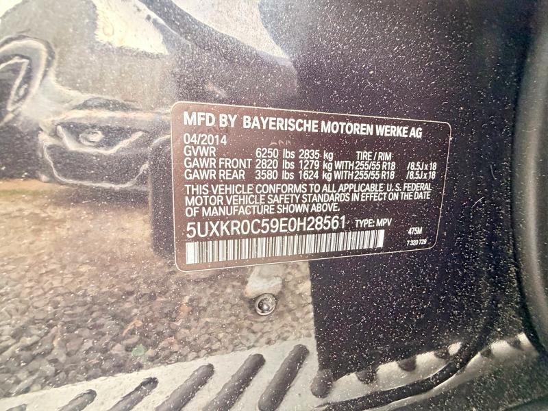 Aukcja sprzedaży 2014 Bmw X5, vin: 5UXKR0C59E0H28561, numer aukcji: 52951846